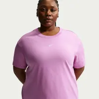 Nike Sportswear женская оверсайз Short-Sleeve футболка (большие размеры) цвет фиолетовый