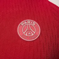 Nike Paris Saint-Germain Strike Elite Fourth мужские Jordan Dri-FIT ADV Soccer Knit Drill Top цвет красный