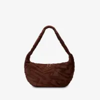 Nike Sportswear Faux Fur Slouchy сумка (19L) колір коричневий