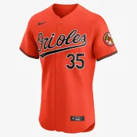 Adley Rutschman Baltimore Orioles чоловічі Nike Dri-FIT ADV MLB Elite Jersey Orange