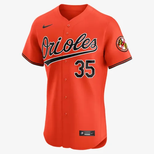 Adley Rutschman Baltimore Orioles мужские Nike Dri-FIT ADV MLB Elite Jersey Orange