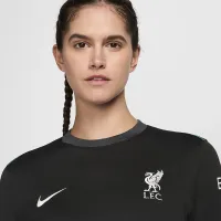 Liverpool FC 2024/25 Stadium Away жіноча Nike Dri-FIT Soccer Replica Jersey колір чорний