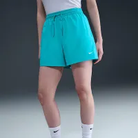 Nike Sportswear Classic Wovens женская Mid-Rise шорты цвет зеленый