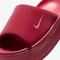Nike Calm Elevation жіноча Slides колір червоний