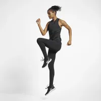 Nike Pro женская Mesh Tank цвет черный