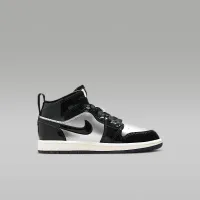 Nike Jordan 1 Mid SE Little детские Кроссовки цвет черный
