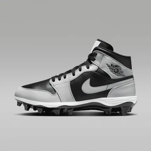 Nike Jordan 1 Mid TD чоловічі Football Cleat колір чорний