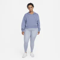 Nike Dri-FIT One Luxe жіноча Mid-Rise лосіни (великі розміри) колір сірий
