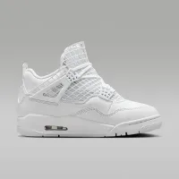 Nike Air Jordan 4 Net женская Кроссовки цвет белый