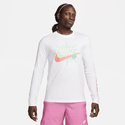 Nike Sportswear Long-Sleeve футболка колір білий