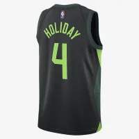 Jrue Holiday Boston Celtics 2024/25 City Edition чоловічі Nike Dri-FIT NBA Swingman Jersey колір чорний