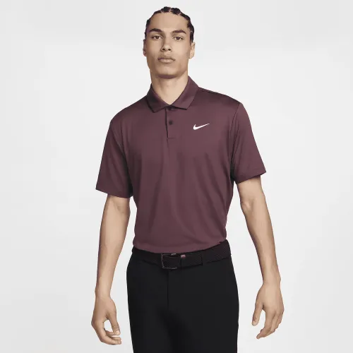 Nike Dri-FIT Tour чоловічі Solid для гольфу Polo колір червоний