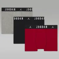 Nike Jordan Flight Dri-FIT Big детские хлопковыетрусы (3 пары) цвет красный
