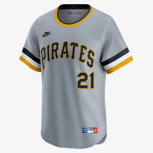 Roberto Clemente Pittsburgh Pirates Cooperstown чоловічі Nike Dri-FIT ADV MLB Limited Jersey колір сірий