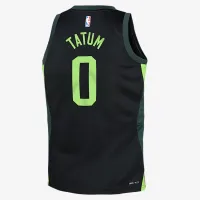 Jayson Tatum Boston Celtics 2024/25 City Edition Big дитячі Nike Dri-FIT NBA Swingman Jersey колір чорний