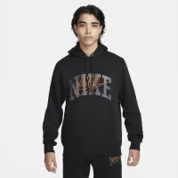 Nike Club Fleece мужские Pullover Толстовка с капюшоном цвет черный
