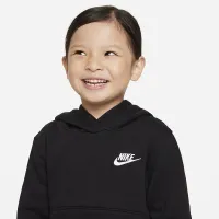 Nike Sportswear Club Fleece Toddler Pullover Толстовка з капюшоном колір чорний