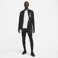 Liverpool FC Strike чоловічі Nike Dri-FIT Knit Soccer Track Куртка колір чорний