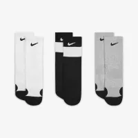 Nike Elite Crew шкарпетки (3 пар) Little дитячі шкарпетки колір сірий