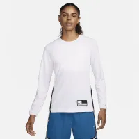 Nike женская Dri-FIT Long-Sleeve Warm-Up баскетбольные Top цвет белый