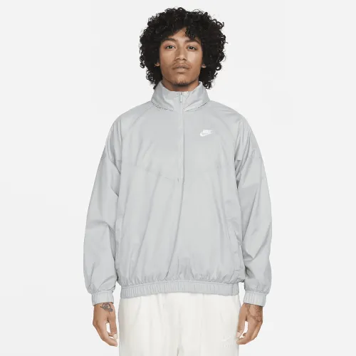 Nike Windrunner мужские Anorak Куртка цвет серый