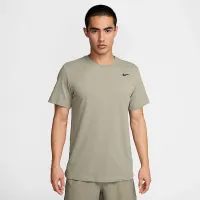 Nike Dri-FIT мужские Fitness футболка цвет зеленый