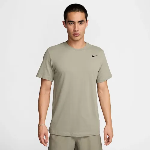 Nike Dri-FIT мужские Fitness футболка цвет зеленый