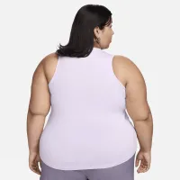 Nike One Classic жіноча Dri-FIT Tank Top (великі розміри) колір фіолетовий