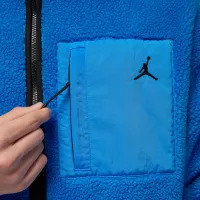 Nike Jordan Flight мужские Mountainside Faux Fur Куртка синий