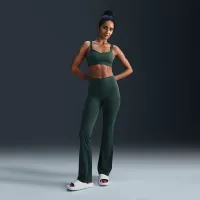 Nike Zenvy Strappy жіноча Light-Support Padded Sports Bra колір зелений