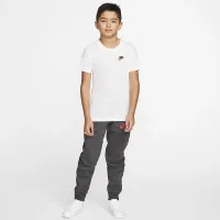 Nike Sportswear Big детские футболка цвет белый