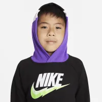 Nike Little дитячі Pullover Толстовка з капюшоном колір чорний