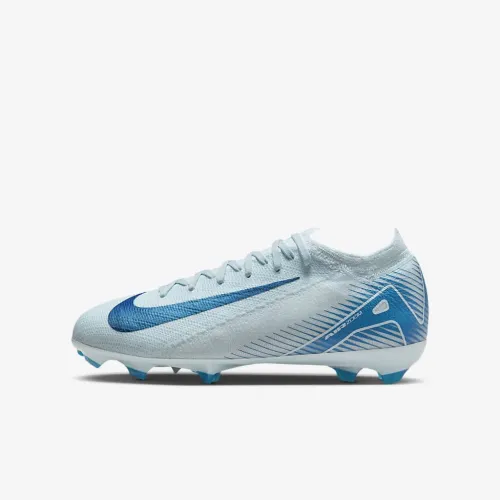 Nike Jr. Mercurial Vapor 16 Pro Little/Big дитячі FG Low-Top футбольні бутси блакитний