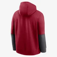 Alabama Crimson Tide Sideline Team Issue Club мужские Nike College Pullover Толстовка с капюшоном цвет красный