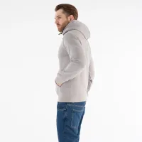 Кофта/футболка Champion Half-Zip Heavy Fleece Толстовка с капюшоном 217866-ES033 - Серая