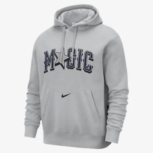 Orlando Magic Club City Edition чоловічі Nike NBA Fleece Pullover Толстовка з капюшоном колір сірий