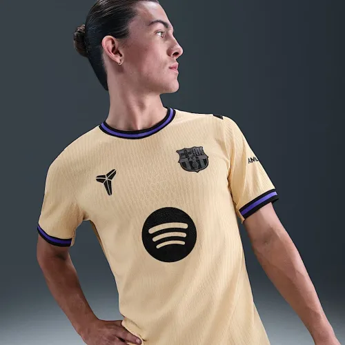 Nike FC Barcelona 2025/26 Match Away мужские Kobe Dri-FIT ADV Soccer Authentic Jersey цвет коричневый
