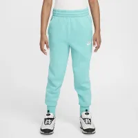 Nike Sportswear Club Fleece Big дитячі (Girls') З високою талією Fitted Pants колір зелений