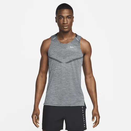 Nike Dri-FIT ADV TechKnit Ultra чоловічі Running Tank колір чорний