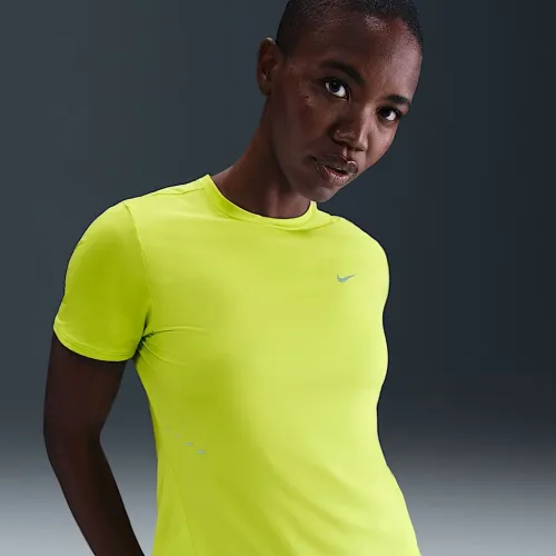 Nike Swift жіноча Dri-FIT Short-Sleeve Running Top колір зелений