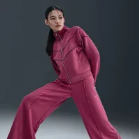 Nike Sportswear жіноча Mid-Rise Wide-Leg спортивні штани колір фіолетовий
