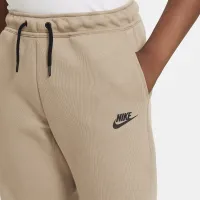 Nike Sportswear Tech Fleece Big детские (для мальчиков) Pants (Extended Size) цвет коричневый
