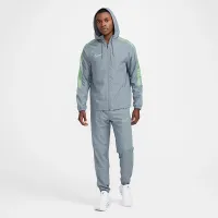 Nike Academy чоловічі Water-Repellent Hooded Soccer Куртка колір сірий