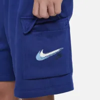 Nike Sportswear Standard Issue Big детские (для мальчиков) Fleece шорты синий