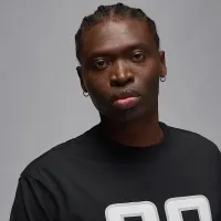 Nike Jordan Brooklyn чоловічі футболка колір чорний