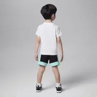 Nike Jordan Galaxy Toddler French Terry шорти комплект колір чорний