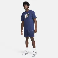 Nike мужские Max90 баскетбольные футболка синий