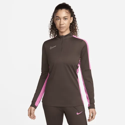Nike Dri-FIT Academy жіноча Soccer Drill Top колір коричневий