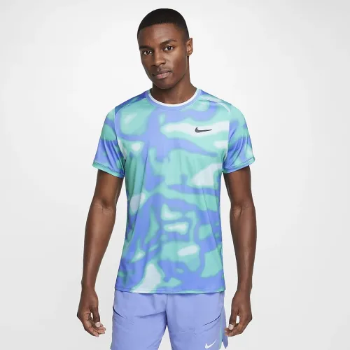 NikeCourt Advantage чоловічі Dri-FIT Tennis Top блакитний