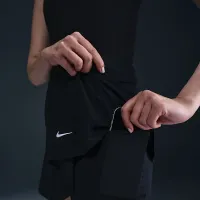 Nike Victory женская Dri-FIT Short Flouncy Tennis юбка цвет черный